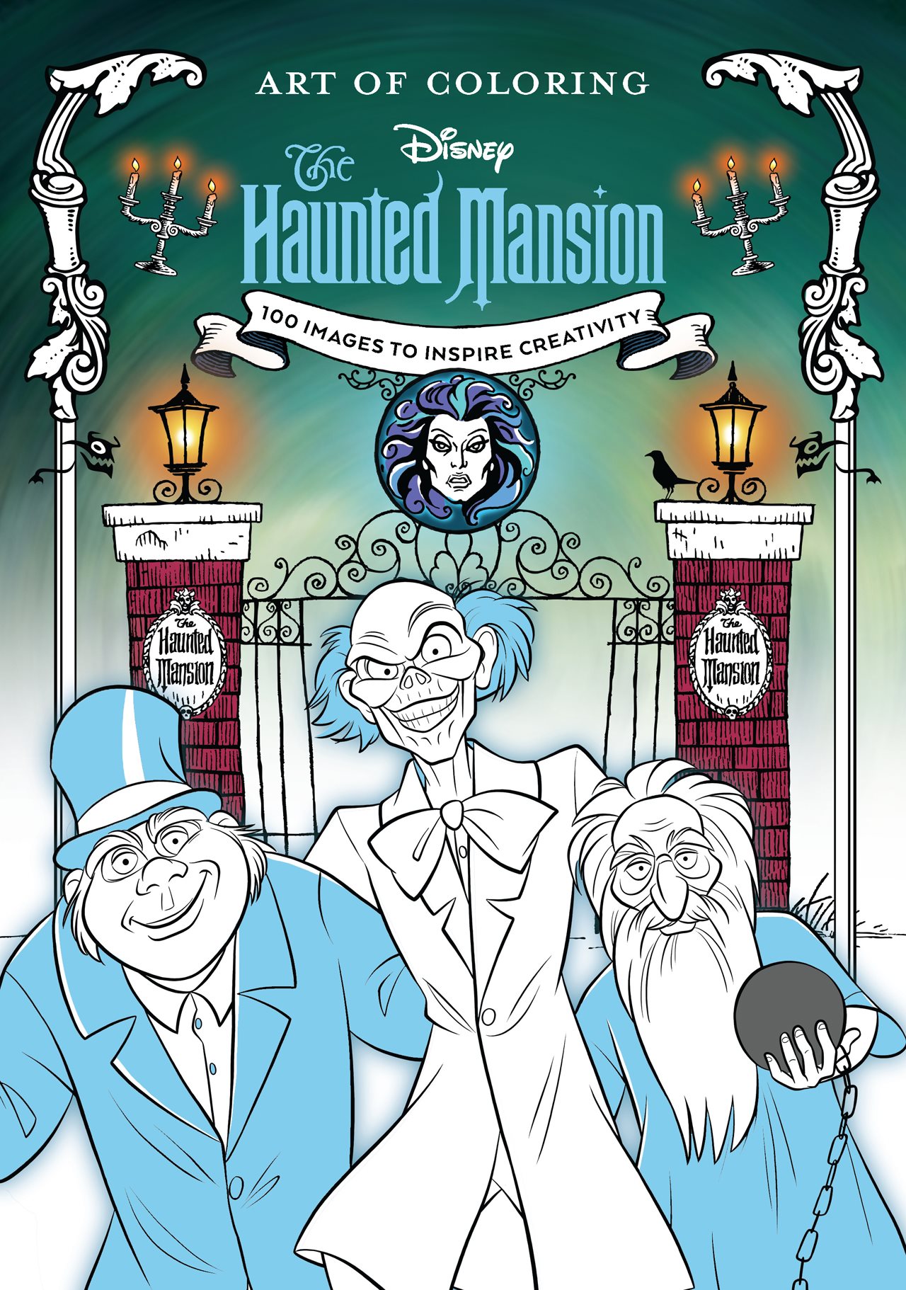 Art of Coloring The Haunted Mansion book cover